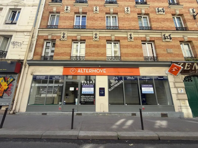 Local commercial dans Paris à louer - Photo de l’immeuble – Image 1 sur 1