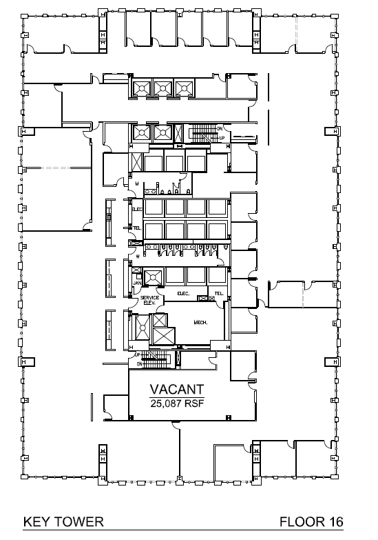 127 Public Sq, Cleveland, OH à louer Plan d’étage– Image 1 sur 1