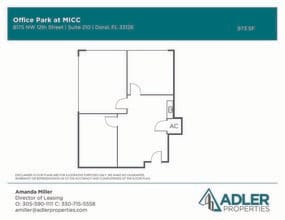 1200 NW 78th Ave, Doral, FL à louer Plan d’étage– Image 1 sur 1