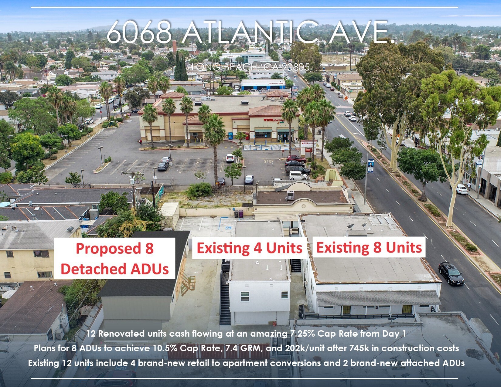 6060-6068 Atlantic Ave, Long Beach, CA à vendre Photo de l’immeuble– Image 1 sur 19