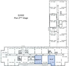 Bureau dans Évry-Courcouronnes à louer Plan d’étage– Image 2 sur 7