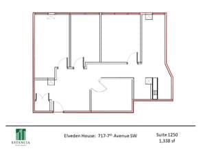 717 7th Ave SW, Calgary, AB à louer Plan d’étage– Image 1 sur 4