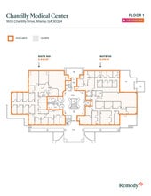 1605 Chantilly Dr NE, Atlanta, GA à louer Plan d’étage– Image 1 sur 1