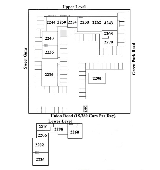 2202-2290 Union Rd, Saint Louis, MO à louer - Plan de site – Image 3 sur 3