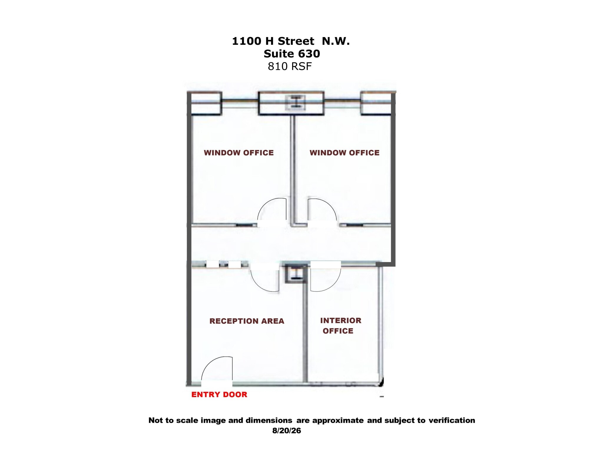 1100 H St NW, Washington, DC à louer Plan de site– Image 1 sur 5