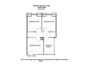 1100 H St NW, Washington, DC à louer Plan de site– Image 1 sur 5