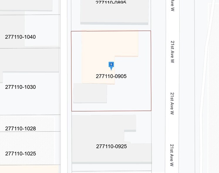 4027 21st Ave W, Seattle, WA à louer - Plan cadastral – Image 3 sur 3