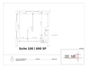 701 E Irving Park Rd, Roselle, IL à louer Plan d’étage– Image 1 sur 1
