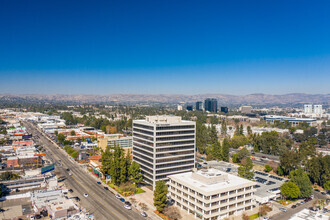 21031 Ventura Blvd, Woodland Hills, CA - VUE AÉRIENNE  vue de carte