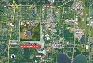8175 Creekside Dr, Portage, MI à louer Carte– Image 1 sur 6