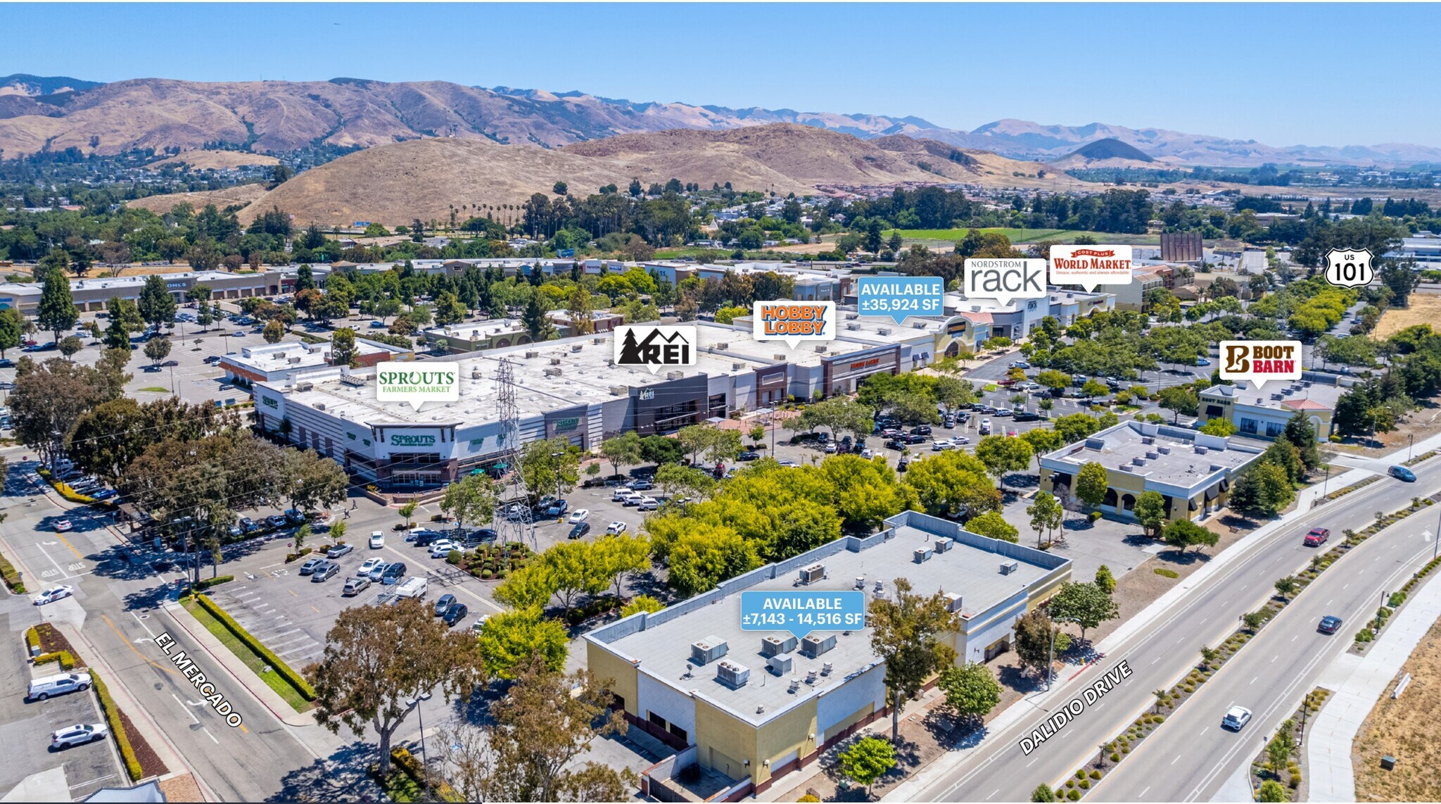 305-487 Madonna Rd, San Luis Obispo, CA à louer Aérien– Image 1 sur 6