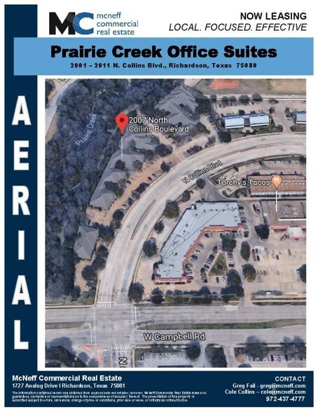 2011 N Collins Blvd, Richardson, TX à vendre - Aérien – Image 2 sur 12