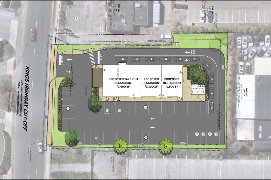 1320 Kings Hwy Cutoff, Fairfield, CT à louer - Plan cadastral – Image 2 sur 10