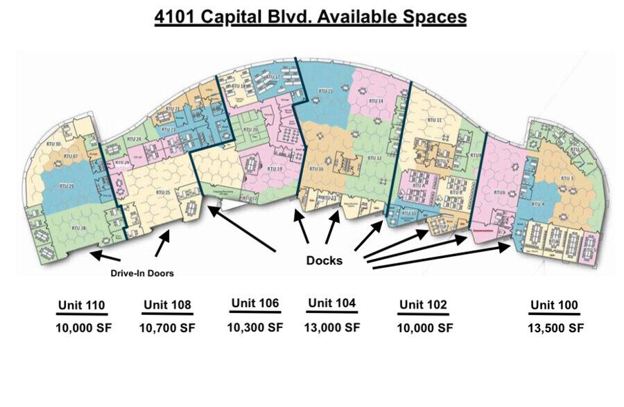 4101 Capital Blvd, Raleigh, NC à louer - Plan d’étage – Image 2 sur 31
