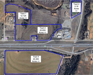 Plus de détails pour 3062 Interstate 40 S Service Road, Hydro, OK - Terrain à vendre