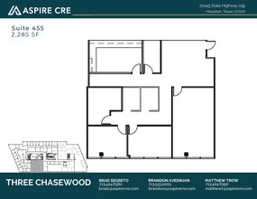 20333 State Highway 249, Houston, TX à louer Plan d’étage– Image 1 sur 2