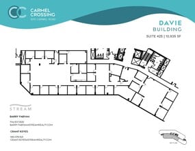 6701 Carmel Rd, Charlotte, NC à louer Plan d’étage– Image 1 sur 2