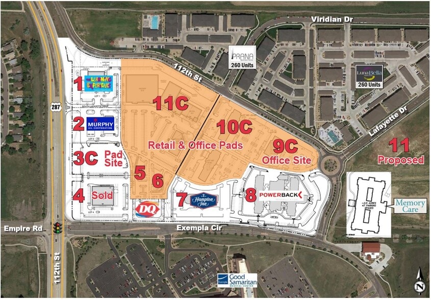 Hwy 287 & Exempla Cir, Lafayette, CO à vendre - Photo principale – Image 1 sur 1