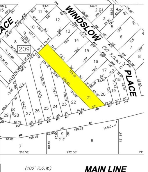 26 North Ave, Garwood, NJ à vendre - Plan cadastral – Image 3 sur 4