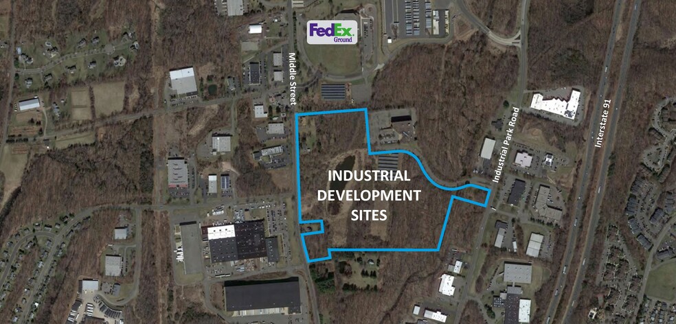 100 Roscommon Dr, Middletown, CT à vendre - Plan de site – Image 2 sur 3