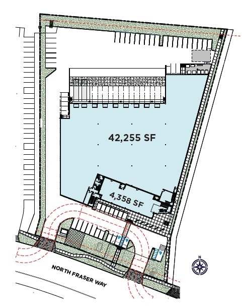 5025 Fraser Way, Burnaby, BC à louer Plan d’étage– Image 1 sur 1