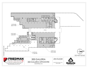 300 Galleria Officentre, Southfield, MI à louer Plan d’étage– Image 2 sur 2