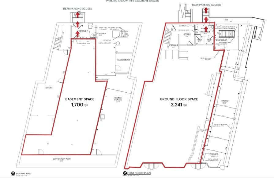 32 N Dean St, Englewood, NJ à louer Plan d’étage– Image 1 sur 1