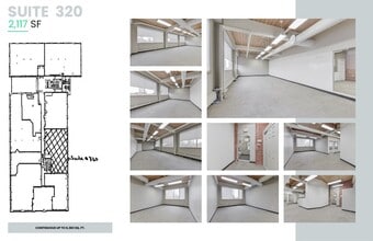 550-554 Queen St E, Toronto, ON à louer Plan d’étage– Image 1 sur 1