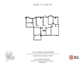 14701 St. Marys Ln, Houston, TX à louer Plan d’étage– Image 1 sur 1