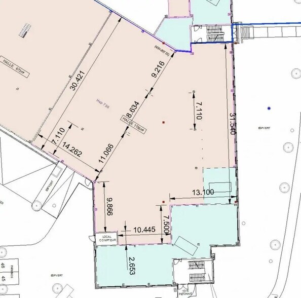 Industriel/Logistique dans Goussainville à louer - Plan d’étage – Image 1 sur 1