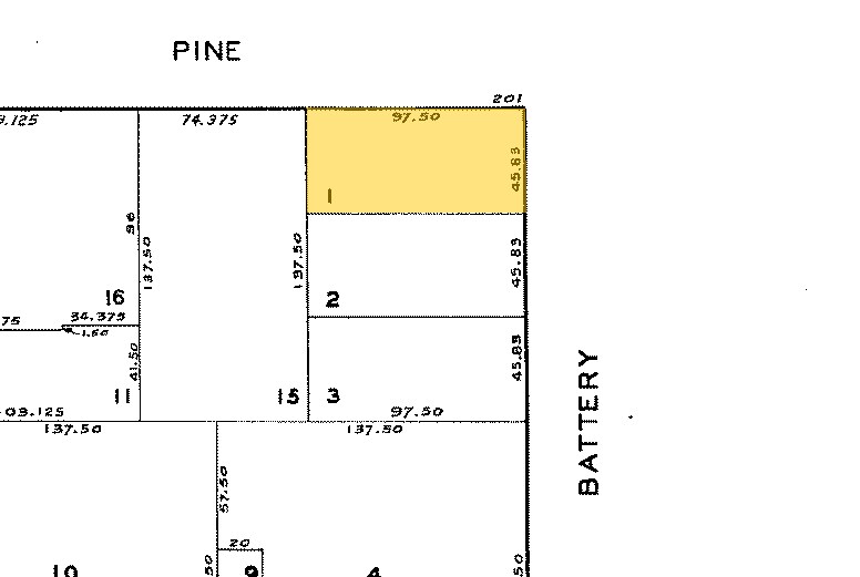 201-221 Pine St, San Francisco, CA à louer - Plan cadastral – Image 2 sur 28
