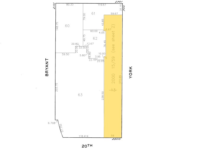 720 York St, San Francisco, CA à louer - Plan cadastral – Image 2 sur 47