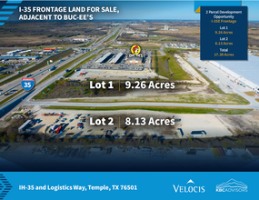 3819 N General Bruce Dr, Temple, TX - VUE AÉRIENNE  vue de carte