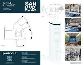5847 San Felipe St, Houston, TX à louer Plan de site– Image 1 sur 2
