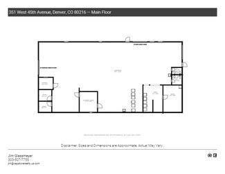 Plus de détails pour 351 W 45th Ave, Denver, CO - Industriel/Logistique à louer