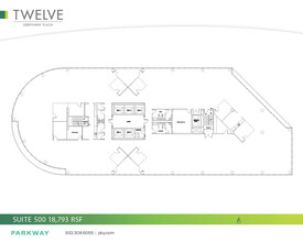 12 Greenway Plz, Houston, TX à louer Plan d’étage– Image 1 sur 1