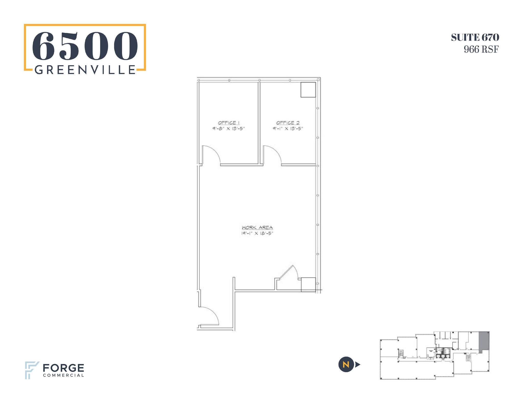 6500 Greenville Ave, Dallas, TX à louer Plan d’étage– Image 1 sur 1