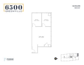 6500 Greenville Ave, Dallas, TX à louer Plan d’étage– Image 1 sur 1