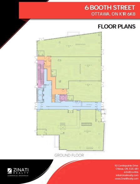 6 Booth St, Ottawa, ON à louer - Plan d’étage – Image 2 sur 2