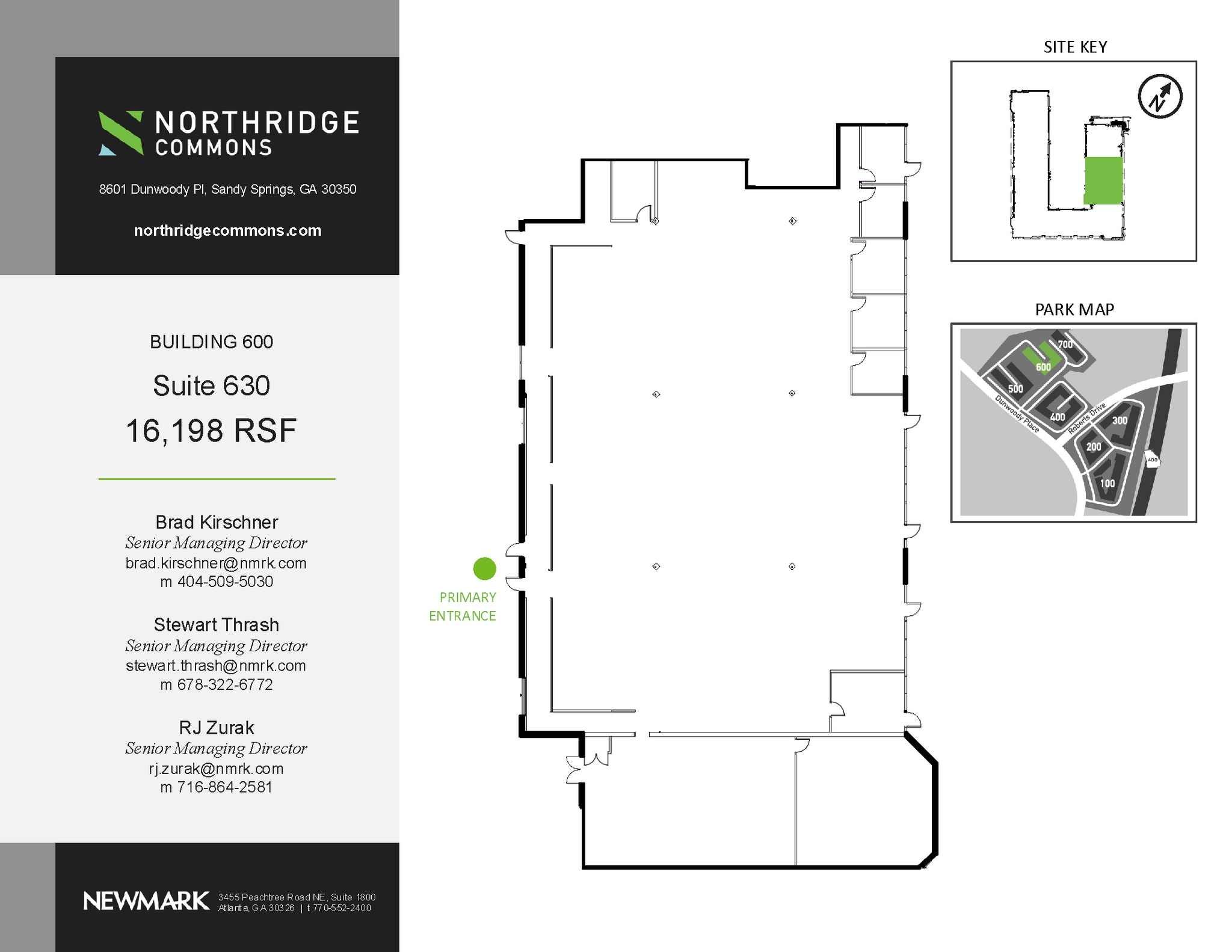 8601 Dunwoody Pl, Sandy Springs, GA à louer Plan d’étage– Image 1 sur 1