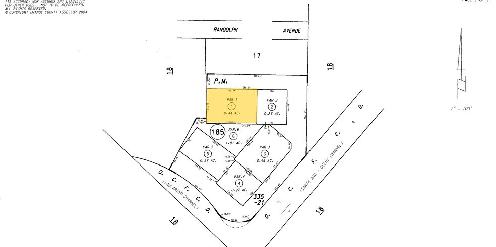 2900 Bristol St, Costa Mesa, CA à vendre - Plan cadastral – Image 2 sur 11