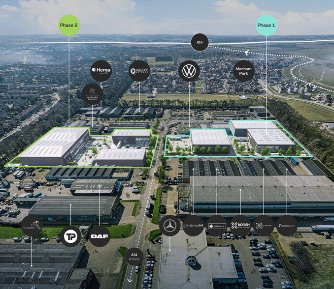 Northern Way, Bury St Edmunds à louer - Photo principale – Image 2 sur 3