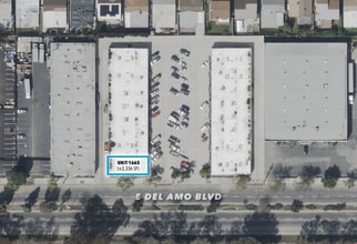 1663-1677 E Del Amo Blvd, Carson, CA à louer Plan de site– Image 1 sur 1