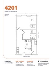4201 Connecticut Ave NW, Washington, DC à louer Plan d’étage– Image 1 sur 1