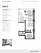 675 Ponce de Leon Ave NE, Atlanta, GA à louer Plan d’étage– Image 1 sur 8