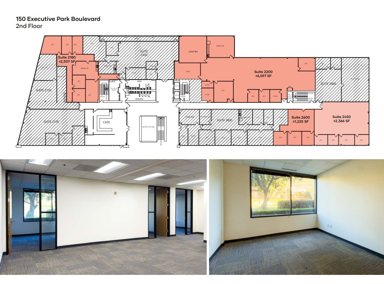 150 Executive Park Blvd, San Francisco, CA à louer Plan d’étage– Image 1 sur 1