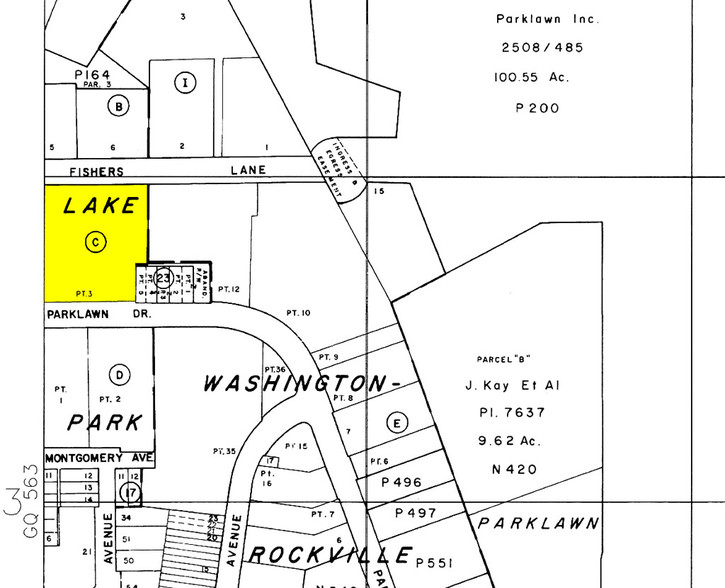 5630 Fishers Ln, Rockville, MD à louer - Plan cadastral – Image 3 sur 5
