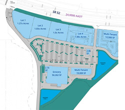 0 SWQ US 41 & SR 52, Land O Lakes, FL à louer Plan de site– Image 2 sur 2