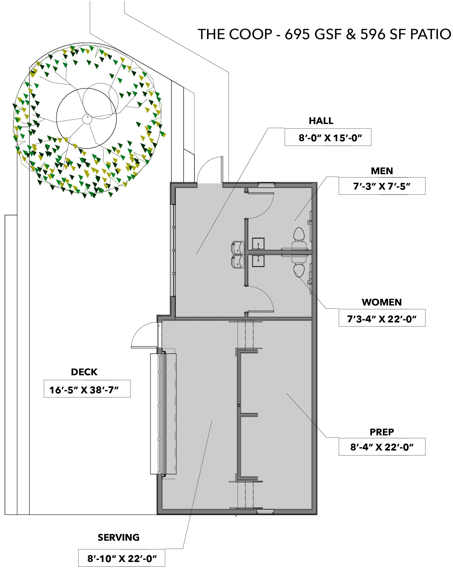 311 S Academy St, Cary, NC à louer Plan d’étage– Image 1 sur 1