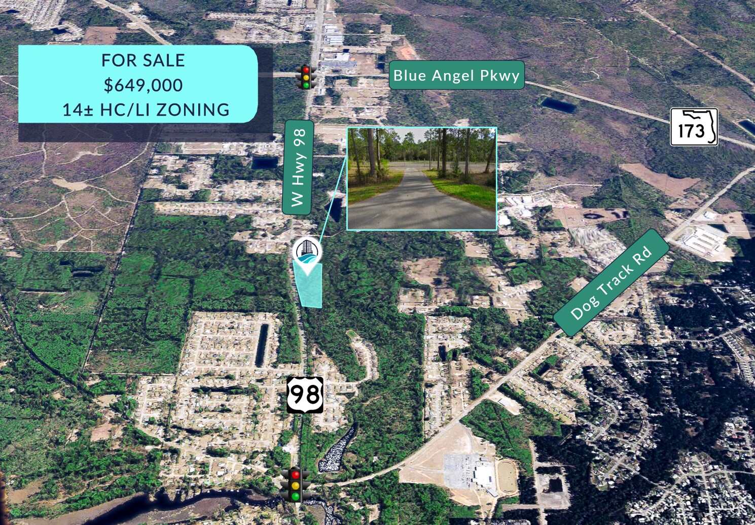 10000 Blk U.S. 98 W Hwy, Pensacola, FL à vendre Photo de l’immeuble– Image 1 sur 7